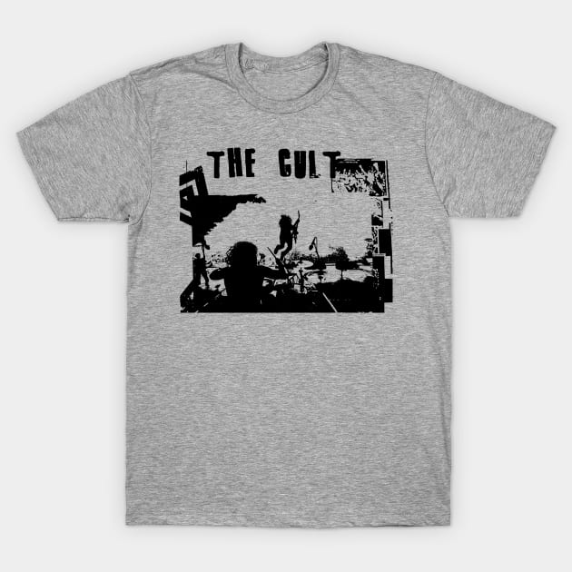 the cult live on saburay T-Shirt by sneaky geek studio